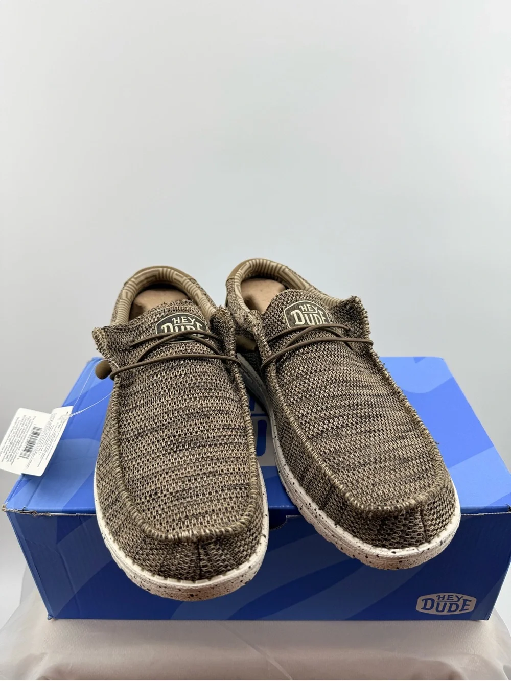 Hey Dude Wally Sox Brown NWT Size 11